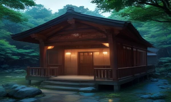 团队协作场景中一人手持笔记向另外几人讲解方法，蓝色冷调灯光营造专注氛围